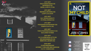 Not My Child blog tour banner