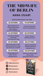 The Midwife of Berlin blog tour banner