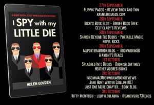 I Spy With My Little Die blog tour banner