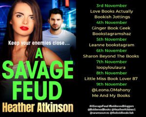 A Savage Feud blog tour banner