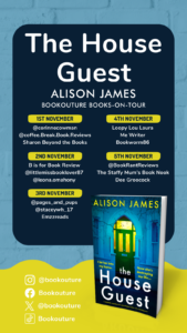 The House Guest blog tour banner