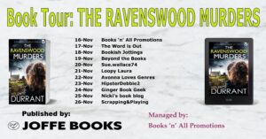 The Ravenswood Murders blog tour banner