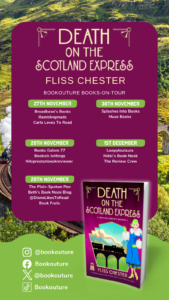 Death on the Scotland Express blog tour banner