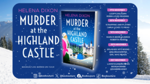 Murder at the Highland Castle blog tour banner