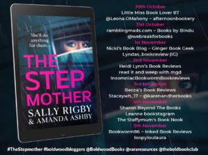 The Stepmother blog tour banner