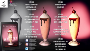 The Waitress blog tour banner