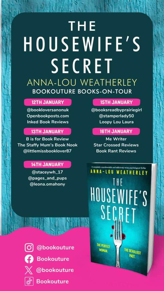 The Housewife’s Secret blog tour banner