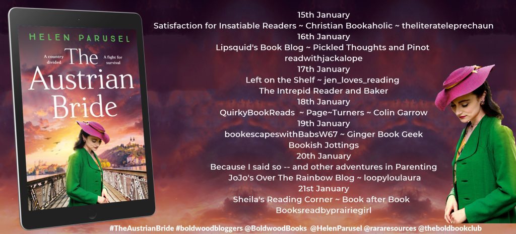 The Austrian Bride blog tour banner