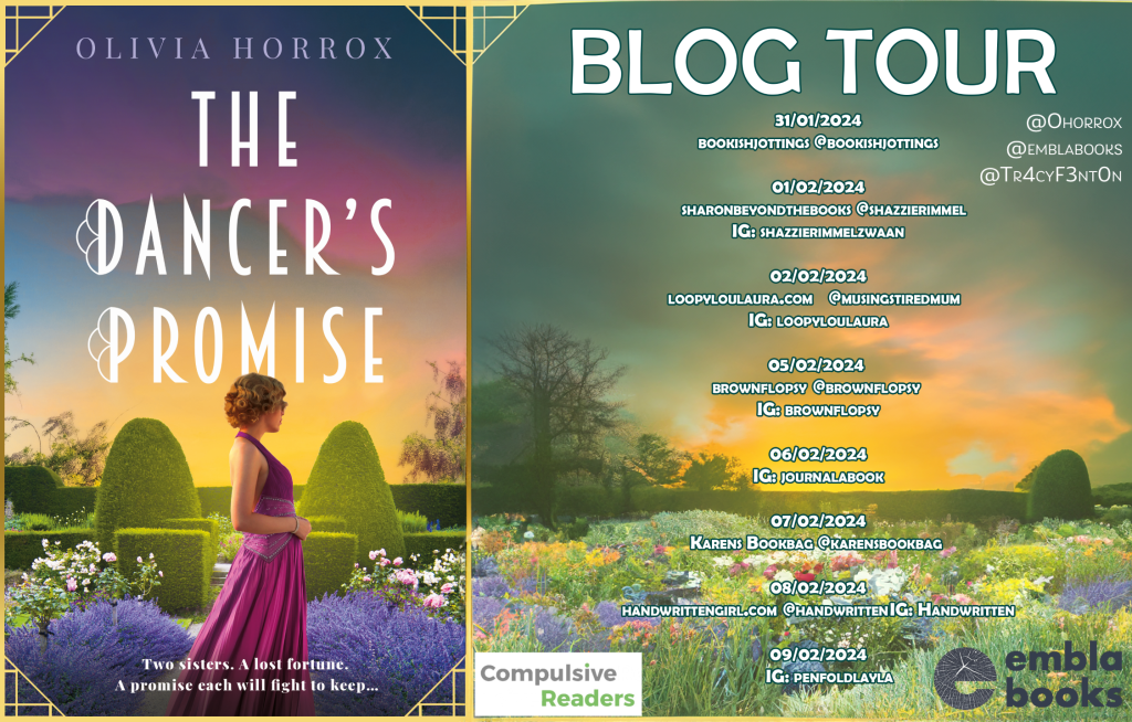 The Dancer's Promise blog tour banner