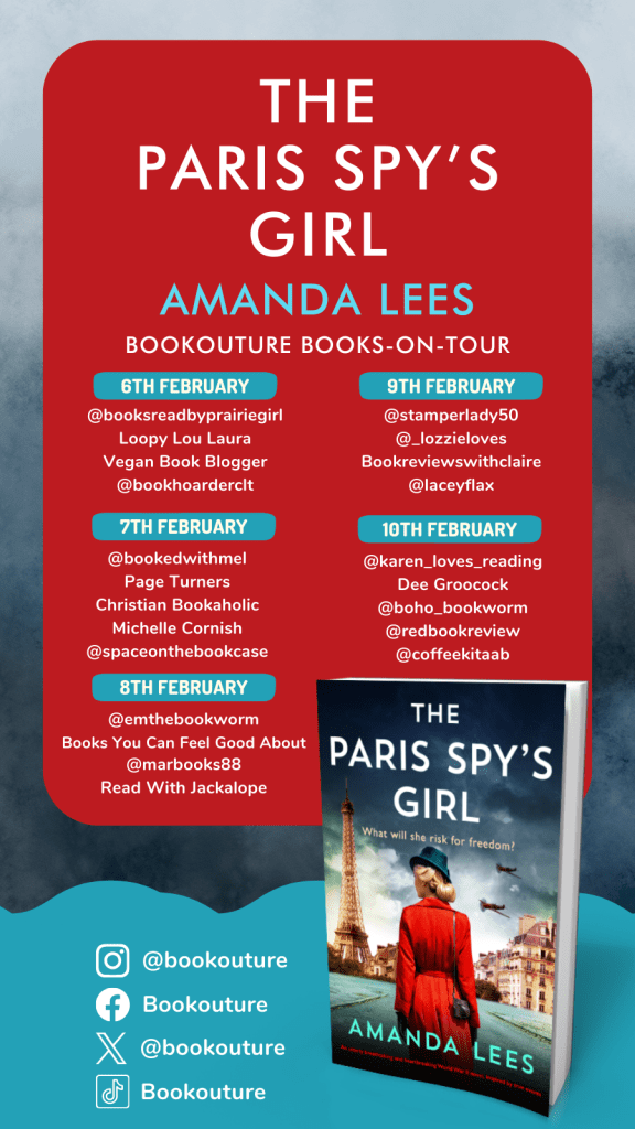 The Paris Spy's Girl blog tour banner