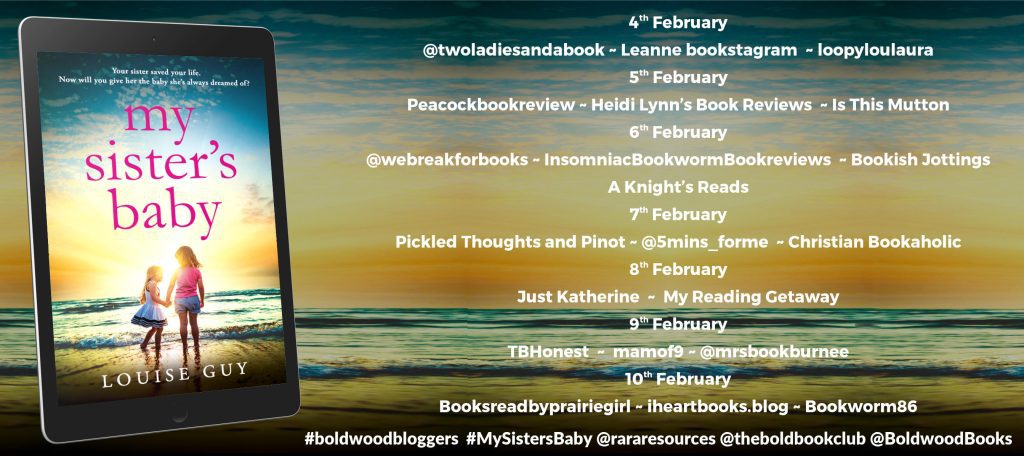 My Sister's Baby blog tour banner