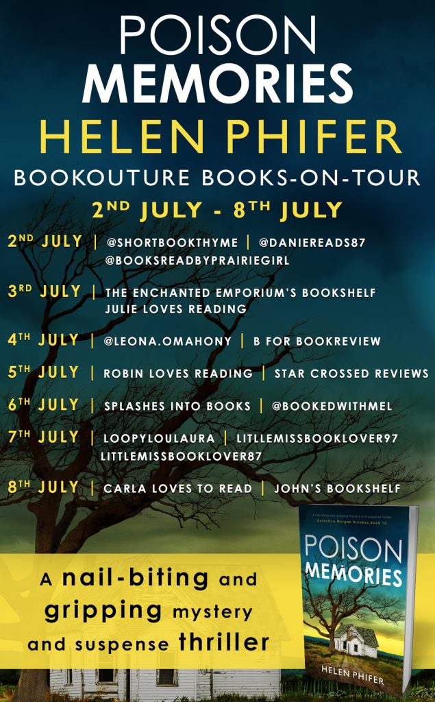 Poison Memories blog tour banner
