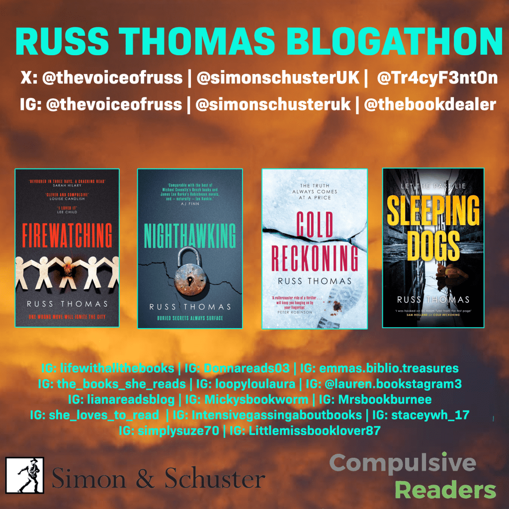 Firewatching blog tour banner