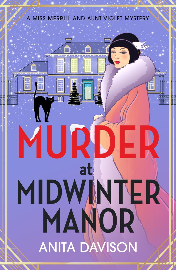 Murder at Midwinter Manor book cover