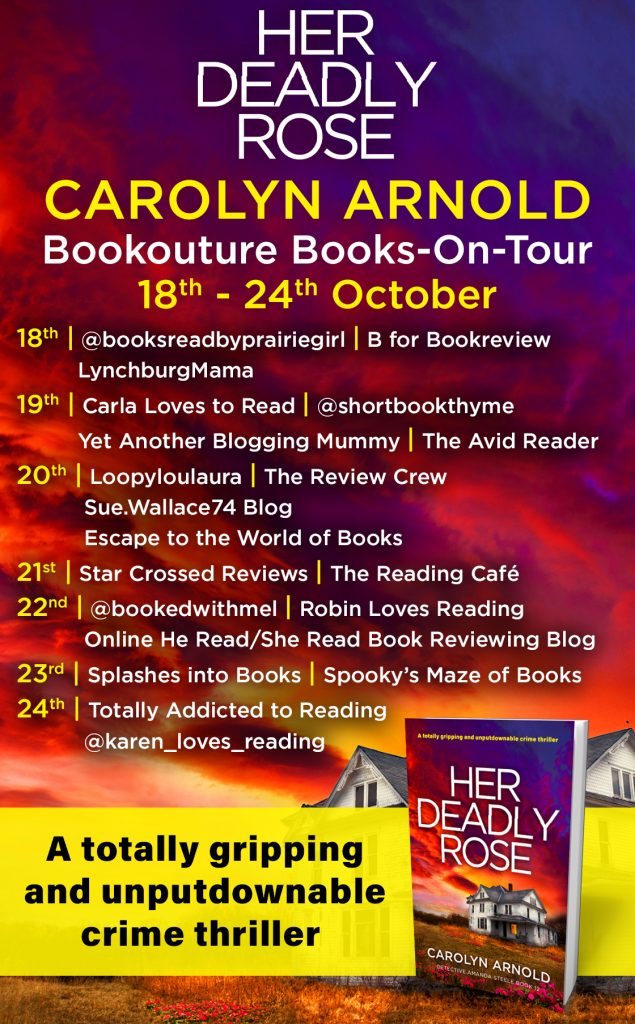 Her Deadly Rose blog tour banner